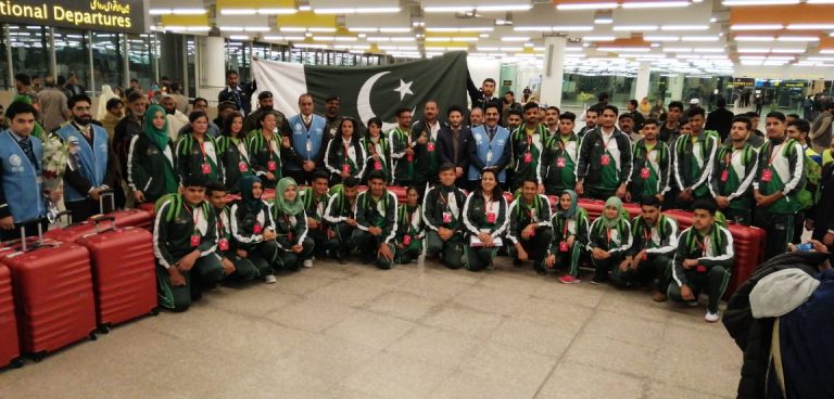 Etihad Airways Special Moment with Pakistan’s Special Olympics Team