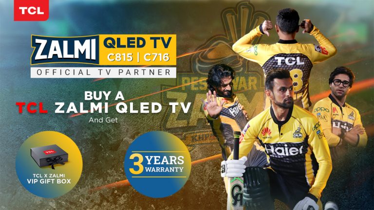 TCL Launches QLED C815 and C716 as Zalmi TV ahead of HBL PSL 6