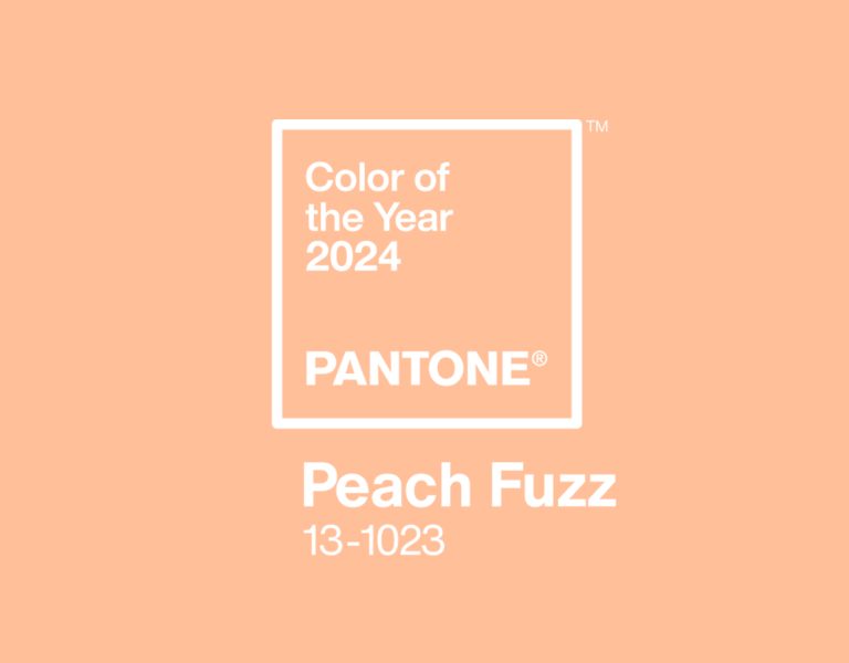 Pantone’s Color of the Year 2024 is “Peach Fuzz”