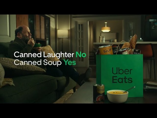 Jason Alexandar Orders Canned Laughter Through Uber Eats