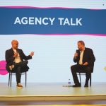 Faizan S. Syed and Ahmed Kapadia during Agency Talk